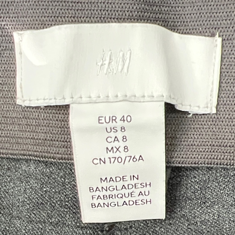 H&M Charcoal Ankle Pants - Picture 2 of 16